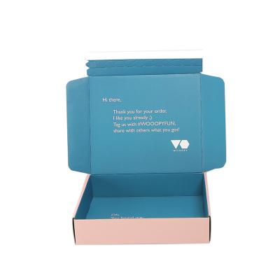 China Recyclable Custom Creative Printed Corrugated Boxes For Cosmetic Packaging for sale