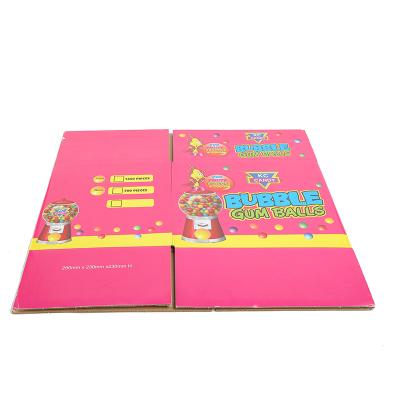 China Recyclable Custom Creative Printed Corrugated Packaging Boxes For Candy for sale