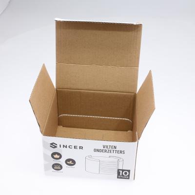 China Customized Recyclable Retail Cardboard Cardboard Corrugated Paper Box With High Quality for sale