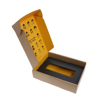 China Recyclable Custom Packaging Luxurious Recycled Corrugated Cardboard Gift Box for sale