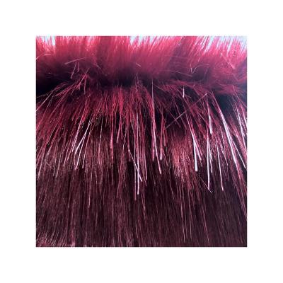 China Direct Selling Imitation Mink Fur Long Hair Plush Toy Hot Product High Quality Fabric For Coat for sale