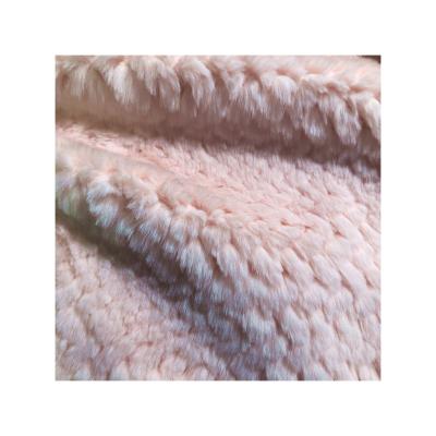 China 2022 Toy Low Price High Quality Artificial Animal Fleece Fur Style Woven Clothing Imitation Animal Fabric for sale