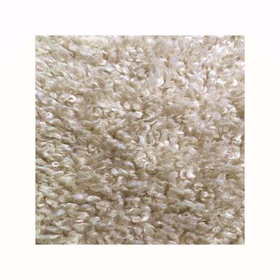 China Toy Newest Product Super Soft Teddy Fleece Fabric Polyester Sherpa Poly Fleece Velvet Fabric For Coat for sale