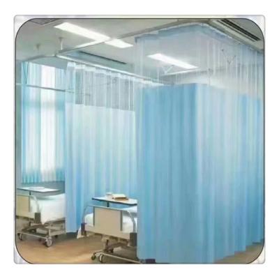 China Blackout Bindi Fire Nonwoven Fabric Fire Protection Hospital Bed Curtains for sale