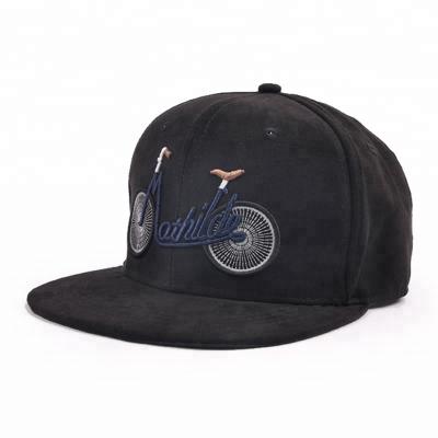 China Custom 6 Panels Suede Crown Snapback Hat JOINT Hat With Embroidery Logo for sale