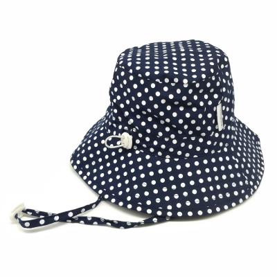 China Custom Baby 50 Outdoor Wide UPF Kids Sun Hat Toddler Brim Image Print Image Printing Bucket Hat UV Protection Bucket Hat for sale