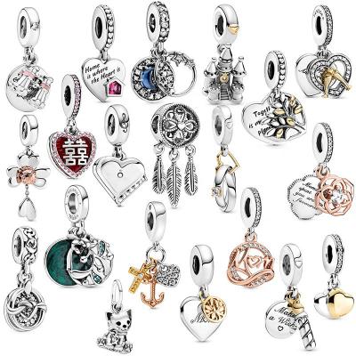 China Thailand CLASSIC Manufacturers Wholesale New Original Ladies Ornaments S925 Sterling Silver Accessories Pandorar DIY Charm for sale