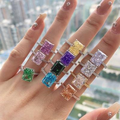 China CLASSIC no zircon 8A Ring Eternity Band Engagement Wedding tarnish free promise rings jewelry women S925 Sterling Silver for sale