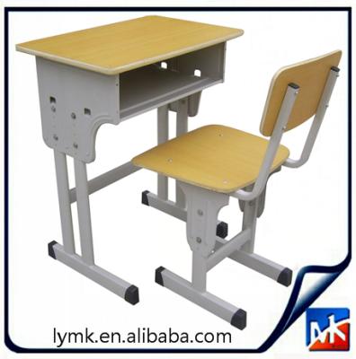 China Environment friendly; fashion ; High quality ; Mk Style Ergonomic Economic Double Kids School Desk With High Quality for sale