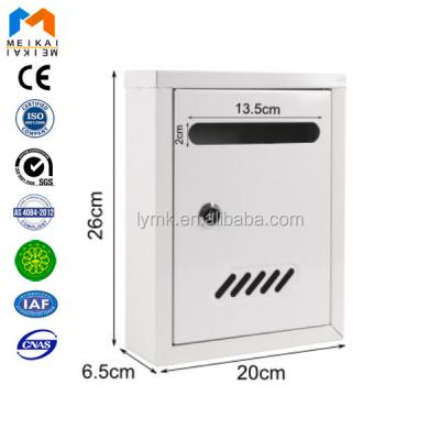 China Die Casting Heavy Duty Wall Mounted Stainless Steel Letter Box Mailbox Antique Mail Box for sale