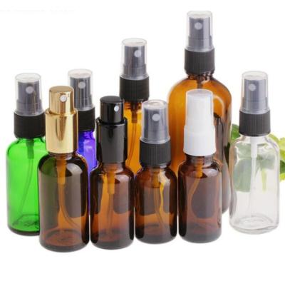 China Personal Care 5ml 10ml 15ml 20ml 30ml 50ml 100ml Essential Oil Glass Mist Spray Bottle for sale