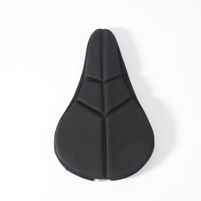 China Bike Single Soft Comfortable Cushion Gel Large Size Saddle Cover for sale