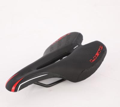 China Comfortable Single Cushion Cavity Thickening Ultra Light Handle Seat Pack Bicycle Road Mountain Bottom Running Saddle for sale