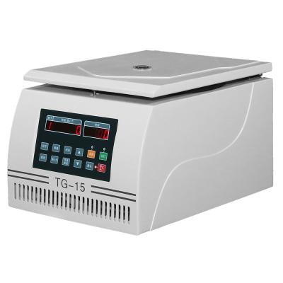 China Quality Laboratory Top Selling TG-15 Large Capacity Guaranteed High Speed ​​Jelly Centrifuge for sale