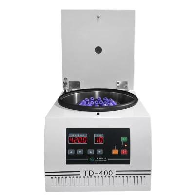 China Professional Manufacture Cheap Benchtop Low Speed ​​Lab Small Tubular Centrifuge TD-400 for sale