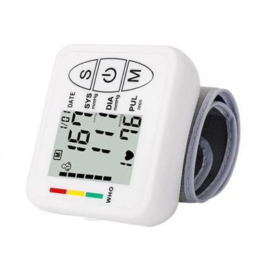 China 2 AAA Batteries Medical Digital Wireless Wrist Led Screen Smart Blood Pressure Monitor Electronic Automatic for sale