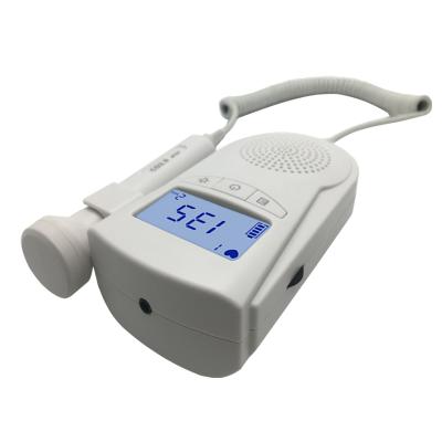 China Two Way Plastic Portable Handheld Fetal Heart Rate Meter Listening And Intelligent Noise Reduction for sale