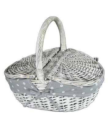 China Europe 2016 New Popular Handmade Weaving Willow Picnic Baskets for sale