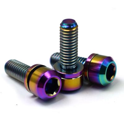 China Wholesale Price Custom Titanium Disc Alloy Mountain Bike Screw Kit for sale