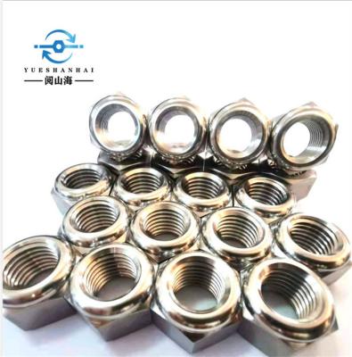 China Customized Cost Effective Long Service Life Pure Titanium Hex Nut TA1 Tc4 for sale