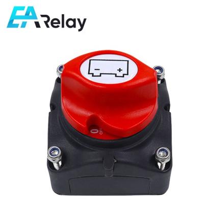 China High Current Battery Isolator 600A Rotary Switch Battery Disconnect Switch For RV Yacht Two Gears 