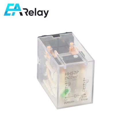 China 12V DC HH52P MY2N-J 18FF Sealed Intermediate Relay For Tip Solder Circuit Board for sale