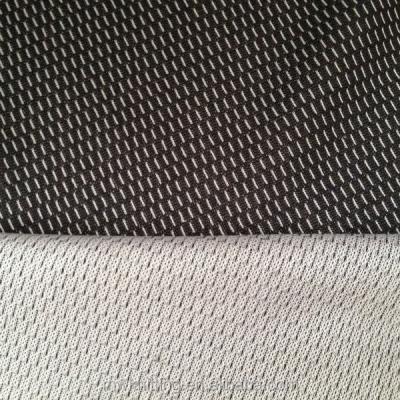 China 95%polyester 5%spandex anti-static coolmax bird eye mesh fabric for sports shoes for sale