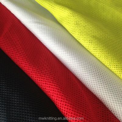 China Coolmax 100 Polyester Antistatic Mesh Fabric For Sportswear Moisture Wicking for sale