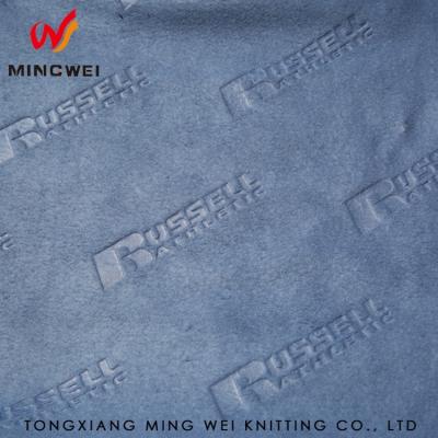 China Anti Static Anti Static Anti Pilling Emboss Custom Printed Fleece Fabric for sale