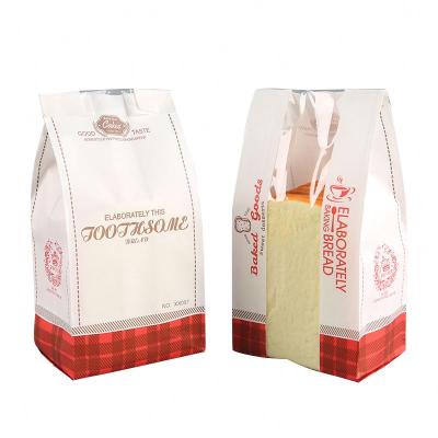 China Recycled Materials Making Machine Transparent Bread Bag Paper Bread Bags With Logo Food Package for sale