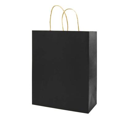 China Wholesale Cheap Recycled Materials Household 120gsm Luxury Biodegradable Long Packaging Custom Kraft Paper Bags With Logo for sale