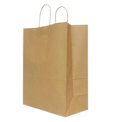 China Disposable Eco-friendly Shopping Kraft Handle Colorful Printing Paper Bags With Your Own Logo For Gift Packing for sale