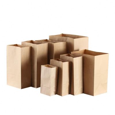 China Recyclable Cheapest Custom Logo Print Craft Polynesi Packaging Bakery Recycle Kraft Friendly Paper Bags for sale