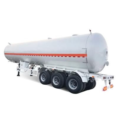 China Natural gas and other special gas factory price LPG CNG tanker 50000 liters storage gas tanker CNG transport tank trailer for sale for sale