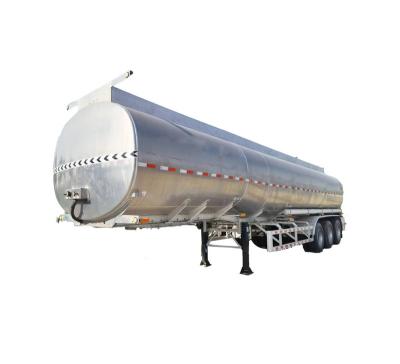 China High quality crude oil tank fuel tanker truck trailer Huatong truck trailer for sale used 3 axle 70tons semi trailer 70000liter max 45000L max for sale