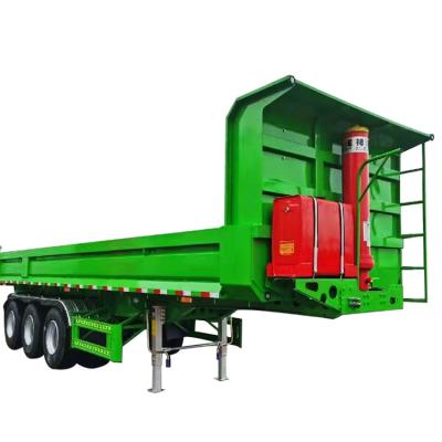 China Transport China Postman Direct Sale Heavy Duty Rear Tipper Truck Dump Semi Trailer with High Quality Low Price for Sale for sale