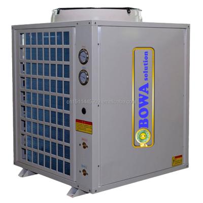 China Hotels 3P air source heat pump units works as cooling/heat engines for underfloor heating or AC of villa, townhouse or apartment for sale