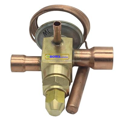 China Refrigeration Parts Large Capacity Thermostatic Cooling Bi-flow Expansion Valve Provide Reliable and Economical Power Control Solutions for R410a Freezers for sale