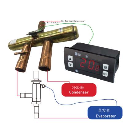 China Multipurpose Hotels 90kw Independent Working Hot Gas Defroster For Evaporator Has Long Working Life And Lower Running Costs for sale