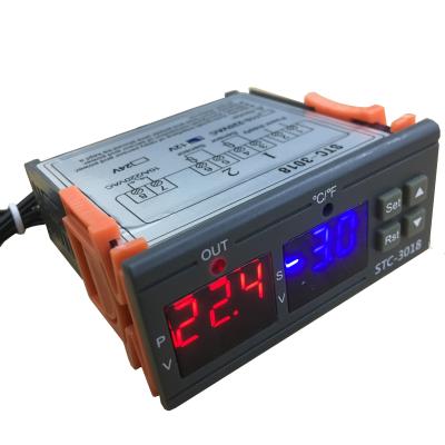 China Car Digital thermostat with heating and cooling mode is used to switch on/off EVI, liquid injection, heat recovery or antifreeze for sale