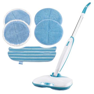 China 2019 new design high quality household cordless rechargeable rotating electric floor cleaning broom, patented back broom for sale