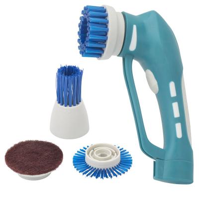 China Sustainable Best Seller In Europe Power Scrubber Rotary Brush Machine For Bathroom And Kitchen Cleaning for sale