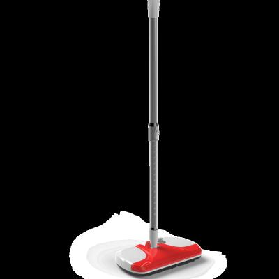 China Household Ultra-thin Lightweight Rotary Brush Electric Broom Carpet Floor Clean Cordless Electronic Sweeper for sale