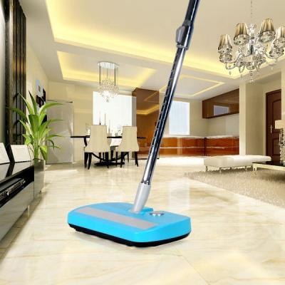 China Lightweight Ultrathin Rotary Cordless Floor Sweeper Household Electric Brush Broom for sale