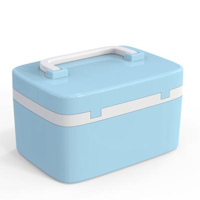 China With plastic medical storage box lock box patent design code lock essential makeup storage box for sale