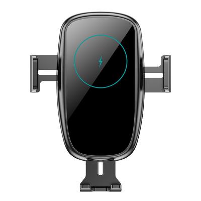 China Mobile Phone 15W Qi Fast Charging Car Wireless Charger For iPhone 12 11 pro XS XR X For Samsung S20 S10 Auto Car Phone Mount Holder for sale