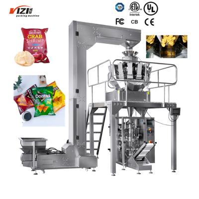 China 2021 Food Selling Cost Effective Premium Products Potato Chips Packing Machine for sale