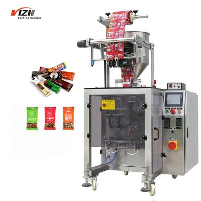 China Automatic Quantitative Multifunction Food 4 Sides Seal Pillow Tea Plastic Bag Packaging Machine Seal Filling Machine Price for sale