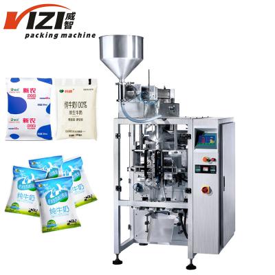 China Food Automated VFFS Liquid Milk Water Honey Oil Salad Sauce Mayonnaise Filling Packaging Machine for sale