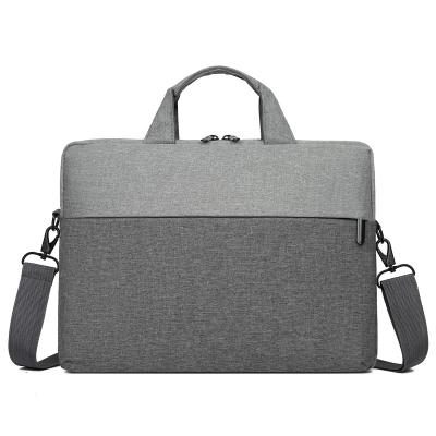 China Multi-functional simple and elegant slim laptop bag Men's and women's office laptop bag 14 inch universal bag for sale